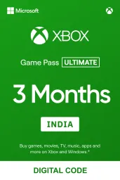Product Image - Xbox Game Pass Ultimate 3 Months (India) - Xbox Live - Digital Key