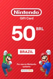 Product Image - Nintendo eShop R$50 BRL Gift Card (BR) - Digital Code