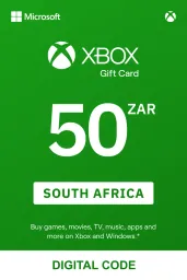 Product Image - Xbox 50 ZAR Gift Card (ZA) - Digital Code