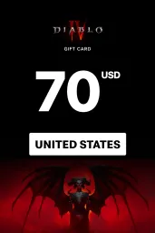 Product Image - Diablo IV - Gift Card Bundle 70 USD (United States) - Battle.net - Digital Key