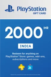 Product Image - PlayStation Store ₹2000 INR Gift Card (IN) - Digital Code