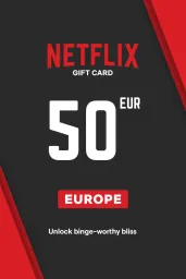 Product Image - Netflix 50 EUR Gift Card (Europe) - Digital Key