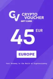 Product Image - Crypto Voucher Bitcoin (BTC) €45 EUR Gift Card (EU) - Digital Code
