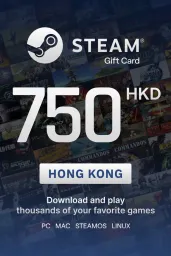 Product Image - Steam Wallet $750 HKD Gift Card (HK) - Digital Code