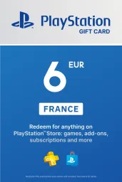 Product Image - PlayStation Store €6 EUR Gift Card (FR) - Digital Code