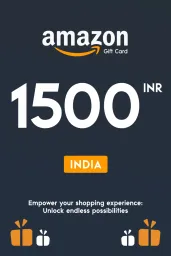 Product Image - Amazon ₹1500 INR Gift Card (IN) - Digital Code