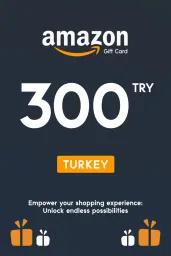 Product Image - Amazon ₺300 TRY Gift Card (TR) - Digital Code