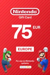 Product Image - Nintendo eShop 75 EUR Gift Card (Europe) - Digital Key