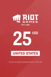 Product Image - Riot Access $25 USD Gift Card (US) - Digital Code