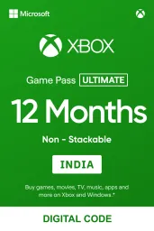 Product Image - Xbox Game Pass Ultimate 12 Months Non-Stackable (India) - Xbox Live - Digital Key