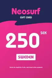 Product Image - Neosurf 250 SEK Gift Card (SE) - Digital Code