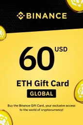 Product Image - Binance (ETH) 60 USD Gift Card - Digital Code