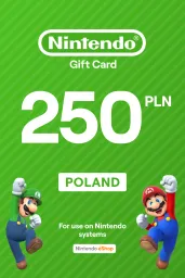Product Image - Nintendo eShop zł‎250 PLN Gift Card (PL) - Digital Code