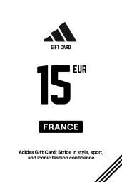 Adidas 15 EUR Gift Card (France) - Digital Key