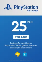 Product Image - PlayStation Store zł25 PLN Gift Card (PL) - Digital Code