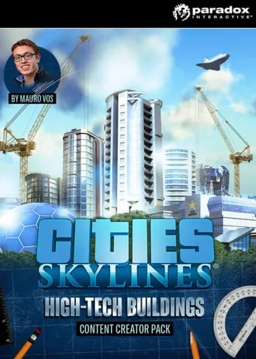 Cities Skylines - Content Creator Pack High-Tech Buildings DLC (Global) (PC / Mac / Linux) - Steam - Digital Key
