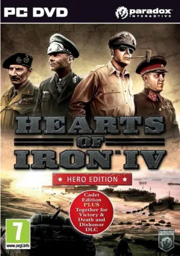 Hearts of Iron IV - Hero Edition (Global) (PC / Mac / Linux) - Steam - Digital Key