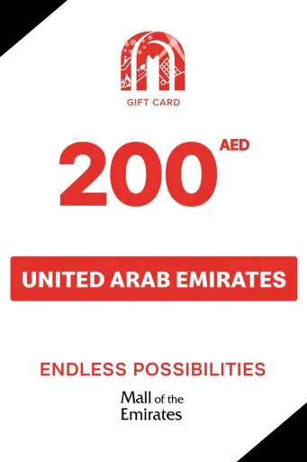 Mall of the Emirates 200 AED Gift Card (United Arab Emirates) - Digital Key