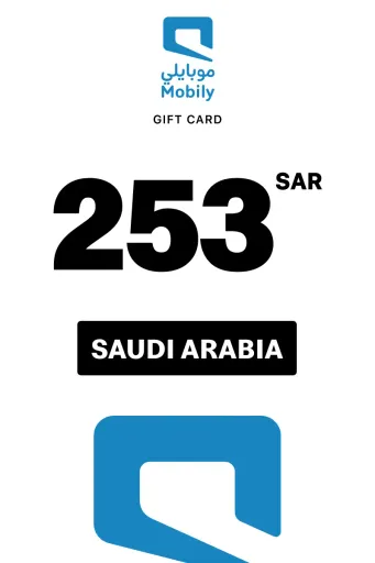 Mobily Card 253 SAR Gift Card (Saudi Arabia) - Digital Key