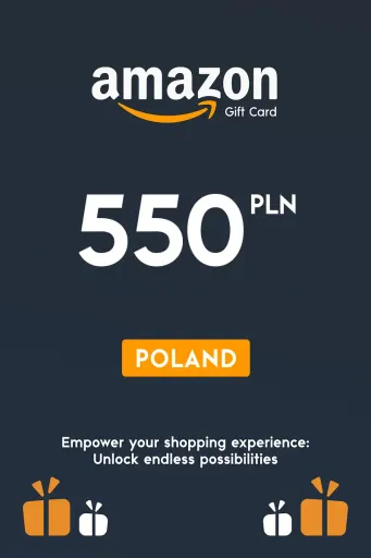 Amazon 550 PLN Gift Card (Poland) - Digital Key