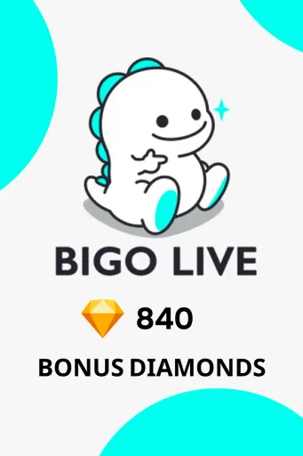Bigo Live - 840 Diamonds (MENA) - Digital Key