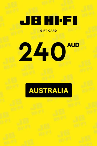 Product Image - JB HI-FI 240 AUD Gift Card (Australia) - Digital Key