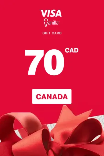 Vanilla Visa 70 CAD Gift Card (Canada) - Digital Key