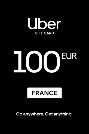Uber 100 EUR Gift Card (France) - Digital Key