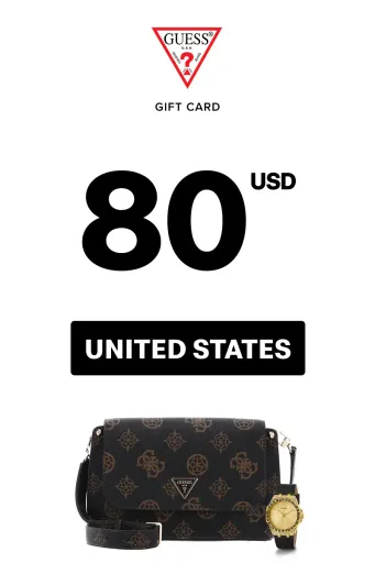 Guess 80 USD Gift Card (United States) - Digital Key