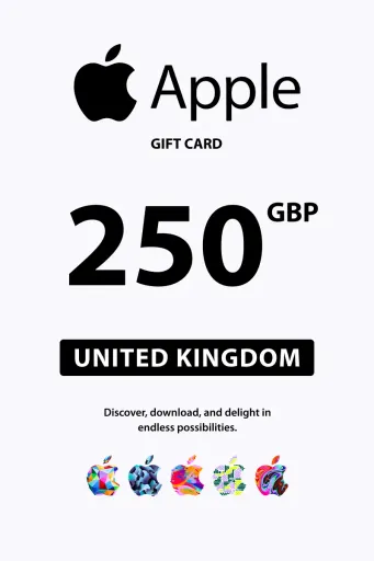 Apple 250 GBP Gift Card (United Kingdom) - Digital Key