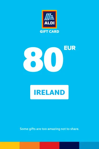 ALDI 80 EUR Gift Card (Ireland) - Digital Key