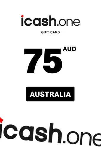 iCash.one 75 AUD Gift Card (Australia) - Digital Key
