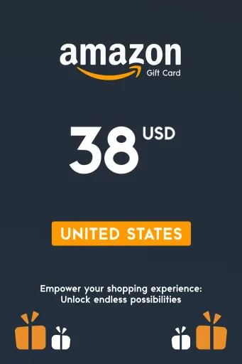 Amazon 38 USD Gift Card (United States) - Digital Key