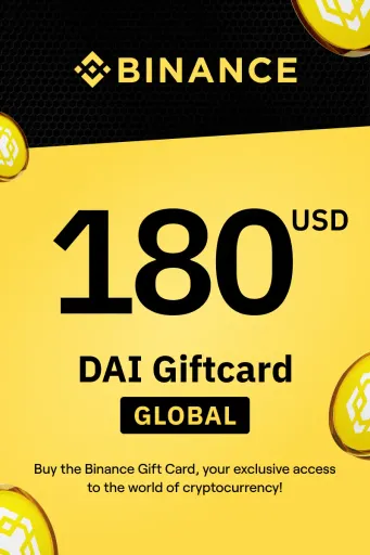 Binance (DAI) 180 USD Gift Card (Global) - Digital Key