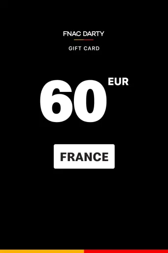 Product Image - Fnac Darty 60 EUR Gift Card (France) - Digital Key