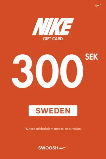 Nike 300 SEK Gift Card (Sweden) - Digital Key