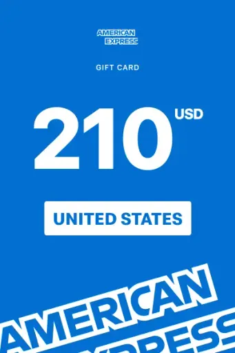 American Express 210 USD Gift Card (United States) - Digital Key