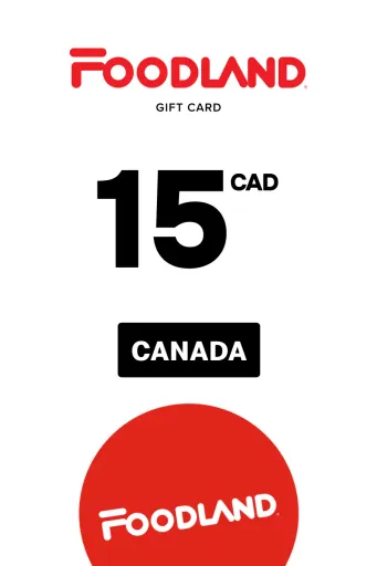 Foodland 15 CAD Gift Card (Canada) - Digital Key