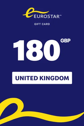Eurostar 180 GBP Gift Card (United Kingdom) - Digital Key