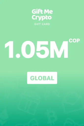 Gift Me Crypto 1050000 COP Gift Card (Global) - Digital Key