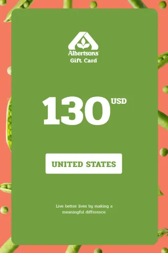 Albertson's 130 USD Gift Card (United States) - Digital Key