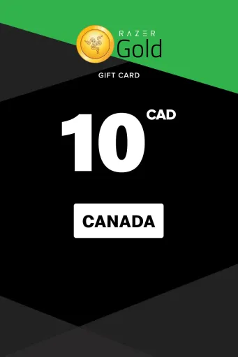 Razer Gold 10 CAD Gift Card (Canada) - Digital Key