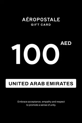 Product Image - Aeropostale 100 AED Gift Card (United Arab Emirates) - Digital Key