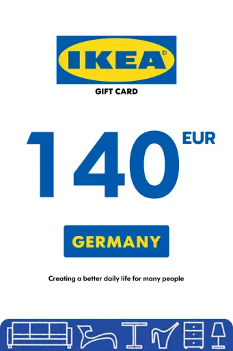 IKEA 140 EUR Gift Card (Germany) - Digital Key