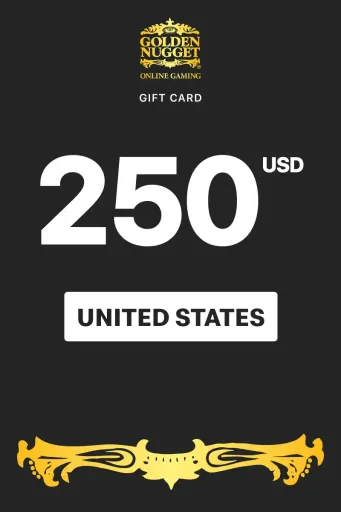 Golden Nugget Casino 250 USD Gift Card (United States) - Digital Key