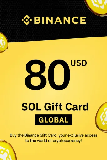 Binance (SOL) 80 USD Gift Card (Global) - Digital Key