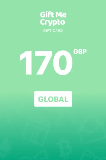 Gift Me Crypto 170 GBP Gift Card (Global) - Digital Key