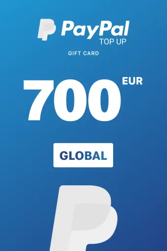 Product Image - PayPal Instant Top Up 700 EUR Gift Card (Global) - Digital Key