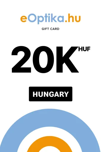 eOptika 20000 HUF Gift Card (Hungary) - Digital Key