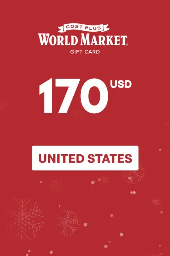 Cost Plus World Market 170 USD Gift Card (United States) - Digital Key
